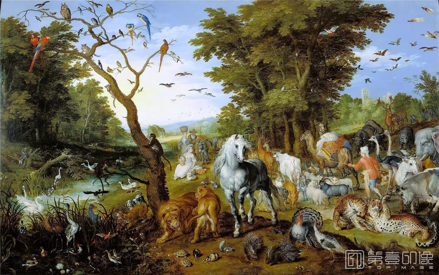 油画-彼得·勃鲁盖尔 Jan Brueghel-069